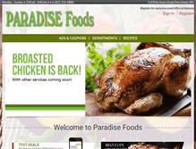 Tablet Screenshot of pinehavenparadisefoods.com